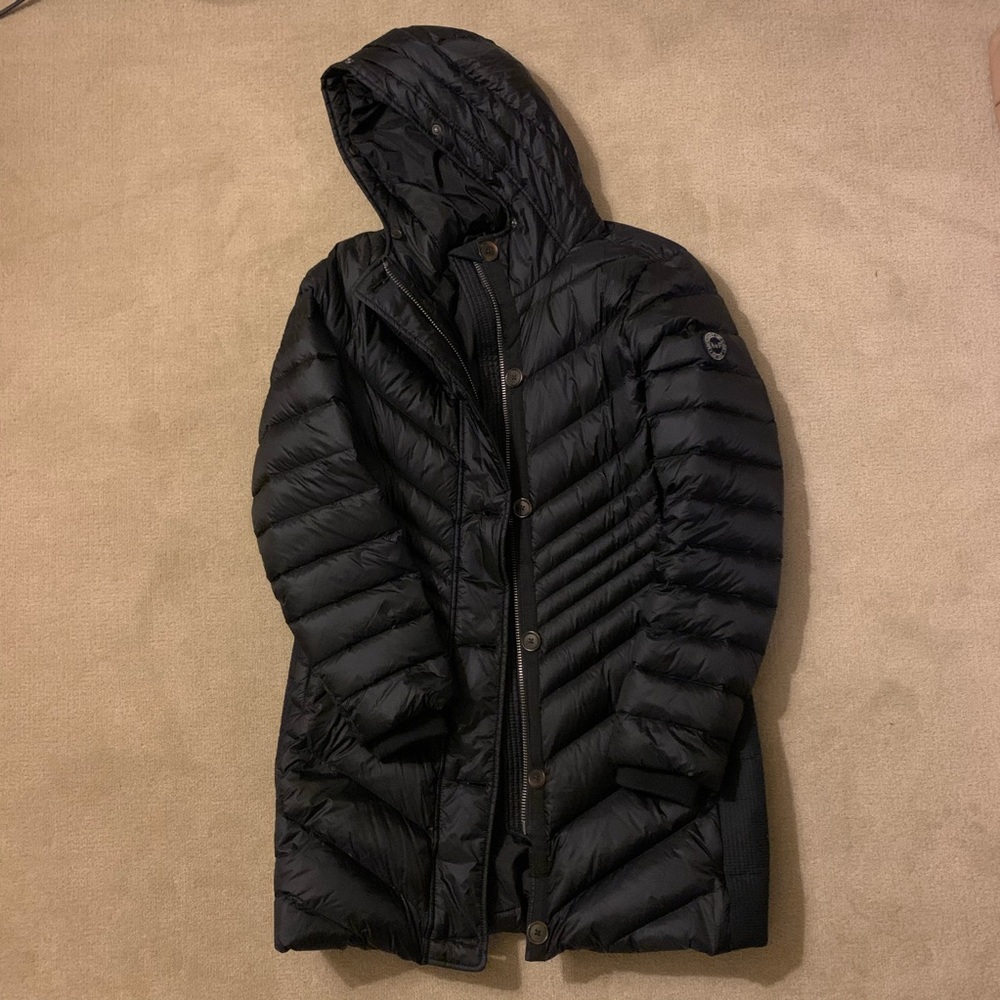 Abercrombie Puffer Parka Removable Faux Fur Small